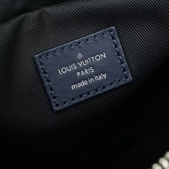 LOUIS VUITTON LV Bum Bag Body Bag Monogram Tapestry Canvas Blue M57281 304RL006 - Picture 6 of 16